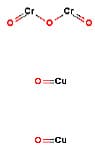 亞鉻酸銅(Ⅱ型)結(jié)構(gòu)式